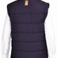 Back view of Women's Quilted Equestrian Vest - Country Style Riding Vest with Plaid Lining & Side Gussets - 5/A Baker