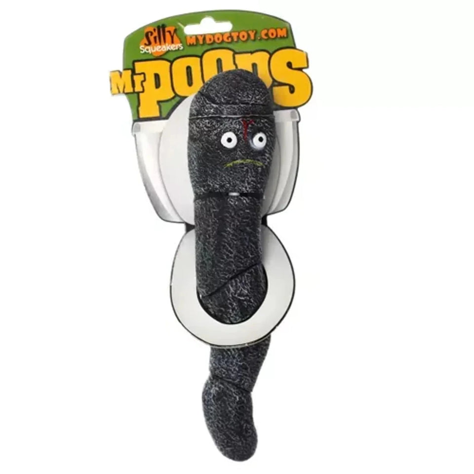 Silly Squeaker MrPoops - Pets Perfect