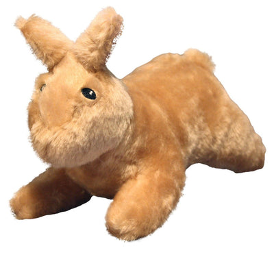 Mighty Nature Rabbit Durable Dog Toy Brown 13 in