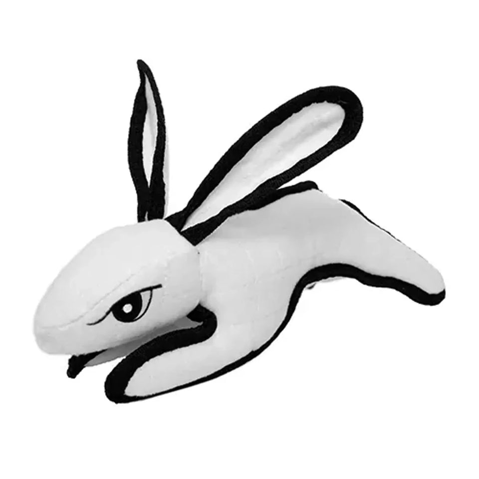 Tuffy Barnyard Rabbit White - Pets Perfect