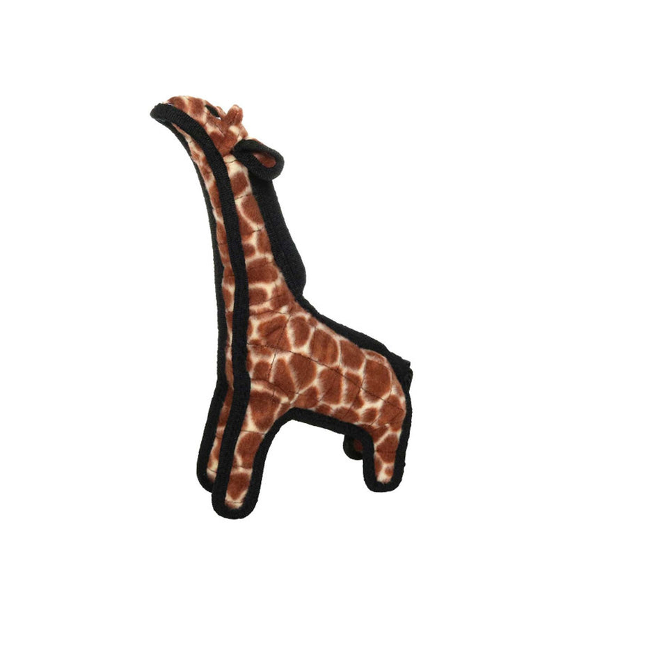 Tuffy Jr Zoo Giraffe Durable Dog Toy Brown, 1ea/11 in - Dog Toys Plush