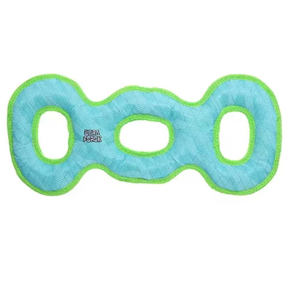 DuraForce 3WayTug Tiger Blue-Green - Pets Perfect