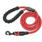 Reflective Comfort Leash - Premium Nylon Dog Leash For Walking And Training - Ultimate Pet Safety And Control
