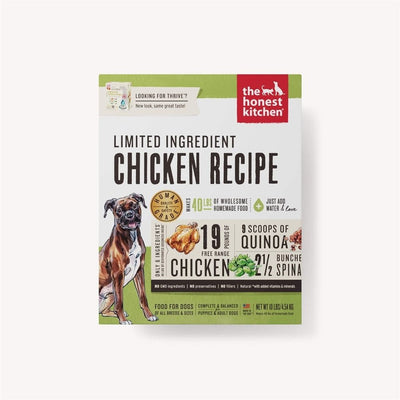 The Honest Kitchen Thrive Limited Ingredient Chicken Dehydrated Dog Food 10 lb - Pets Perfect