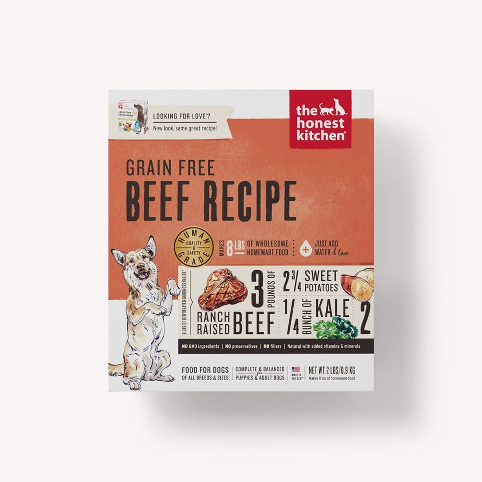 The Honest Kitchen Love Grain-Free Beef Dehydrated Dog Food 2 lb