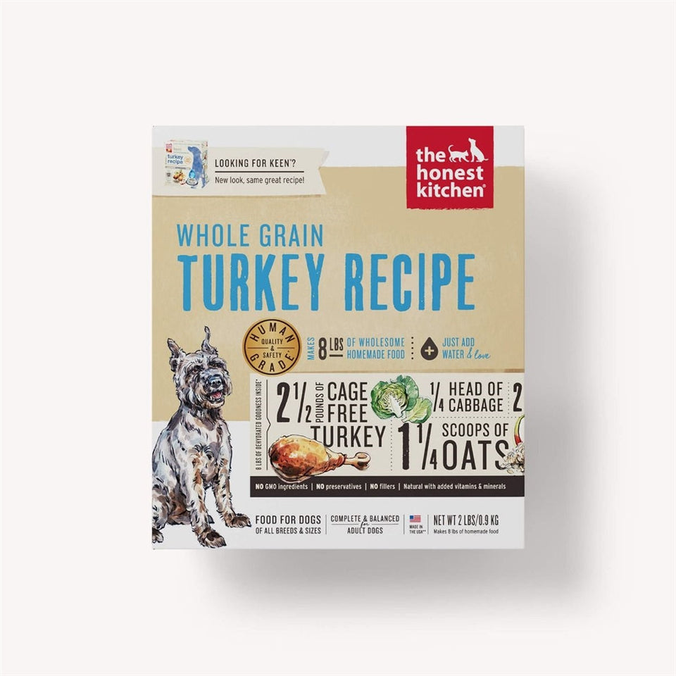 The Honest Kitchen Keen Whole Grain Turkey Dehydrated Dog Food, 2 lb