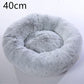 Cozy Haven: Luxurious Round Pet Bed For Winter Comfort - Pets Perfect