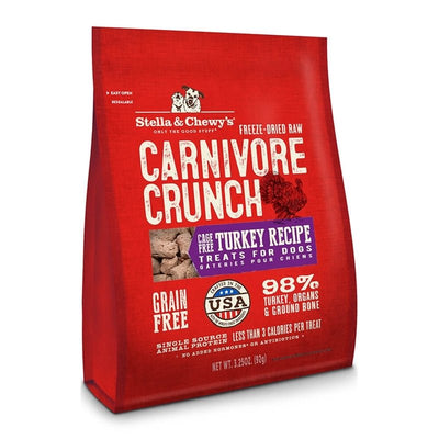 Stella & Chewy's Carnivore Crunch -Turkey (3.25 oz.) - Pets Perfect