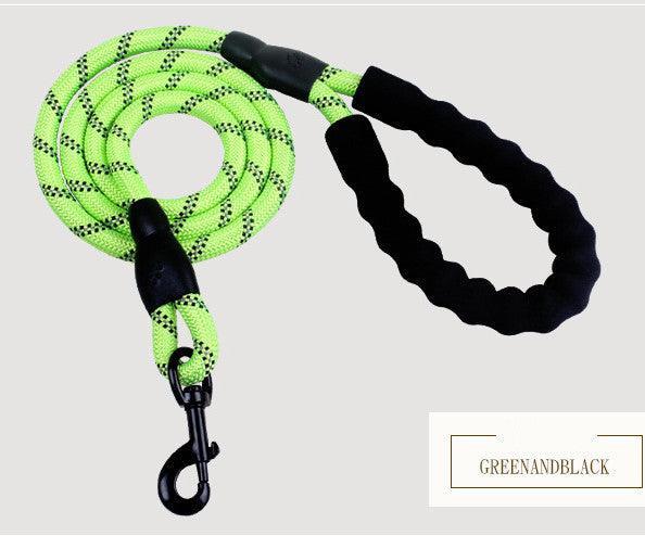 Reflective Comfort Leash - Premium Nylon Dog Leash For Walking And Training - Ultimate Pet Safety And Control