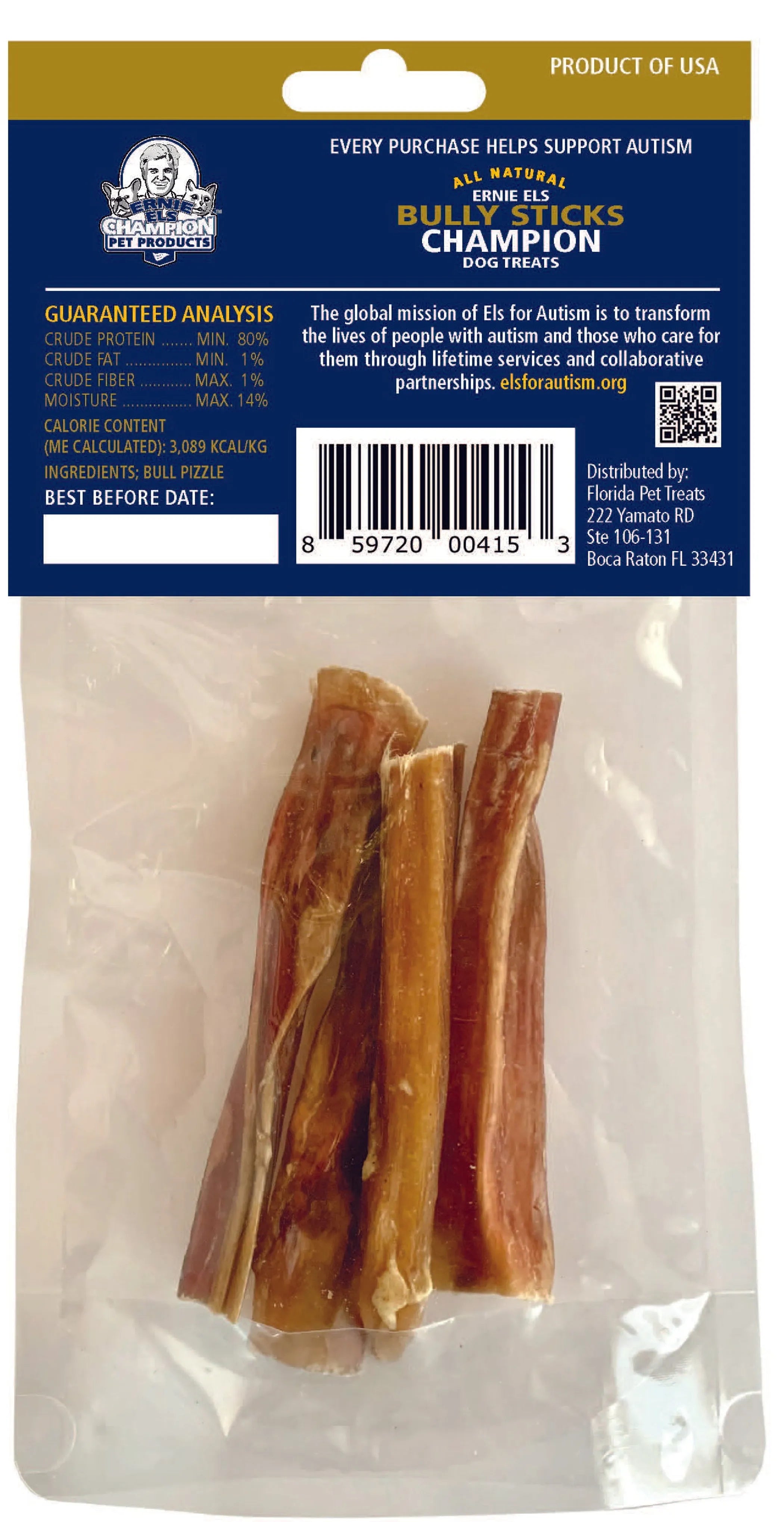 Ernie Els Champion Bully Sticks
