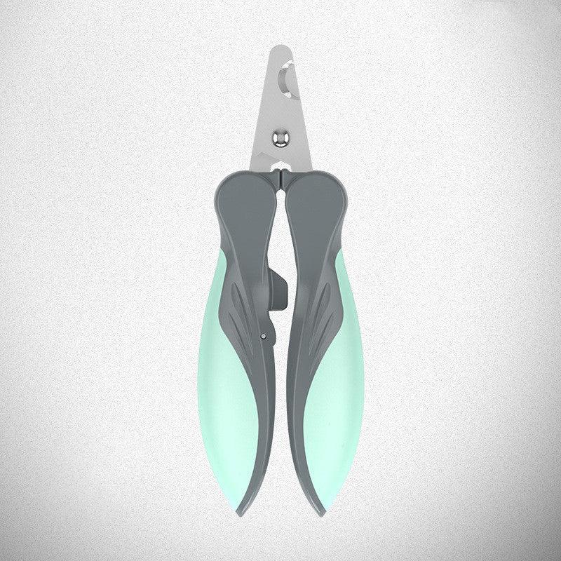 Dog Hugs Cat Professional Pet Nail Clippers - Safe Sharp Stainless Steel Trimmer for Dogs - Pets Perfect