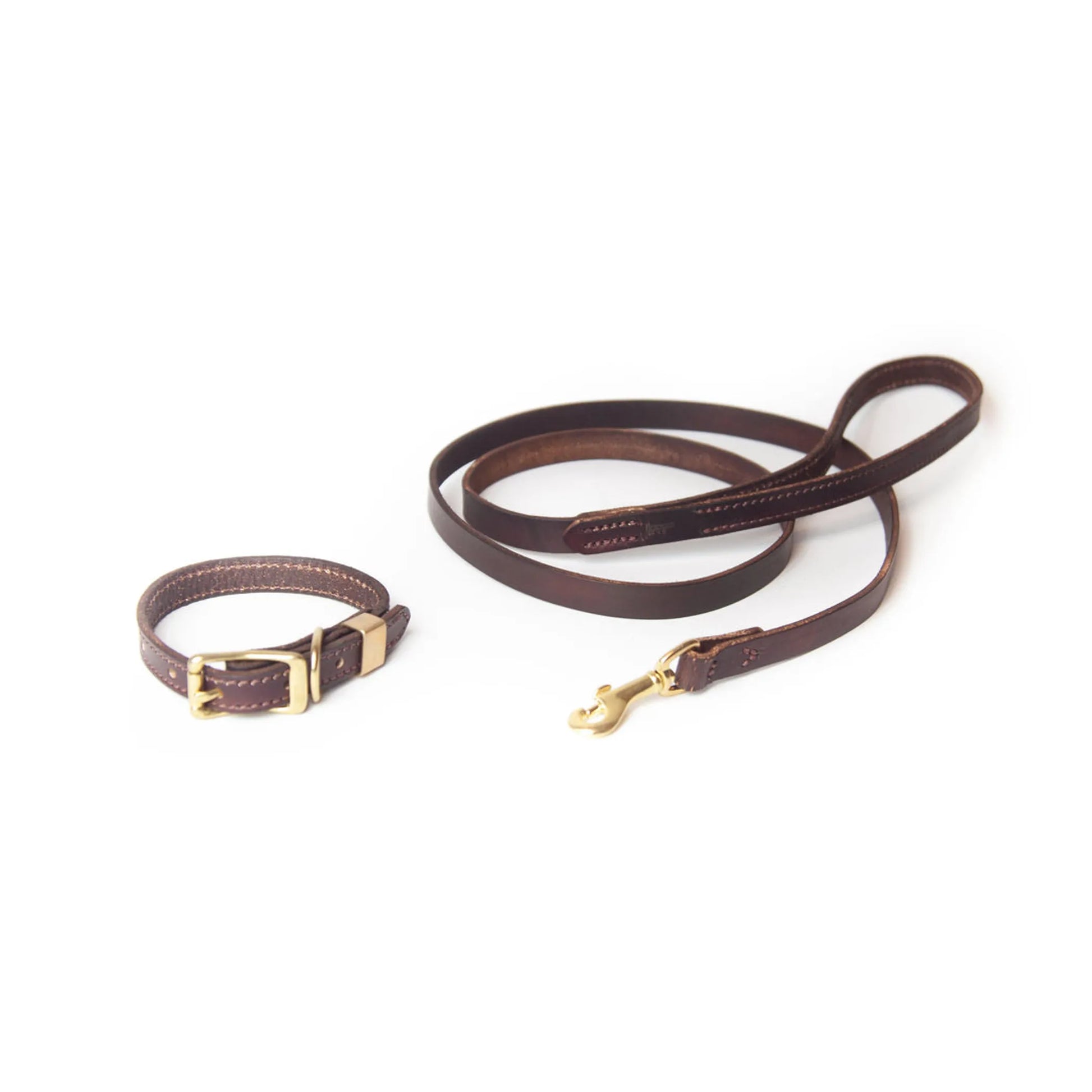Full Grain Leather Dog Leash - Pets Perfect