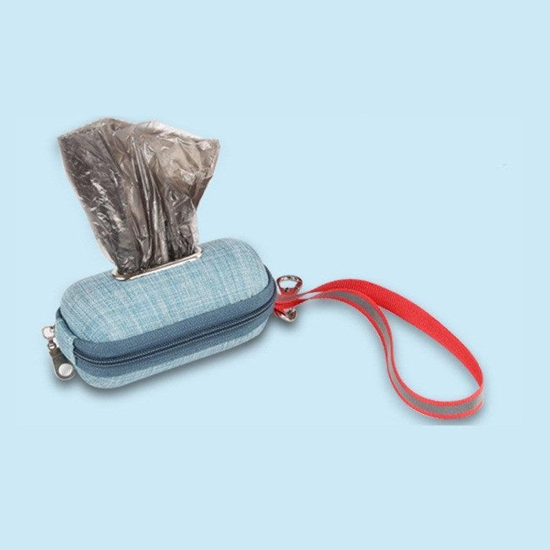 Portable Pet Waste Bag Dispenser - Convenient Leash - Attachable Dog Poop Bag Holder - Pets Perfect