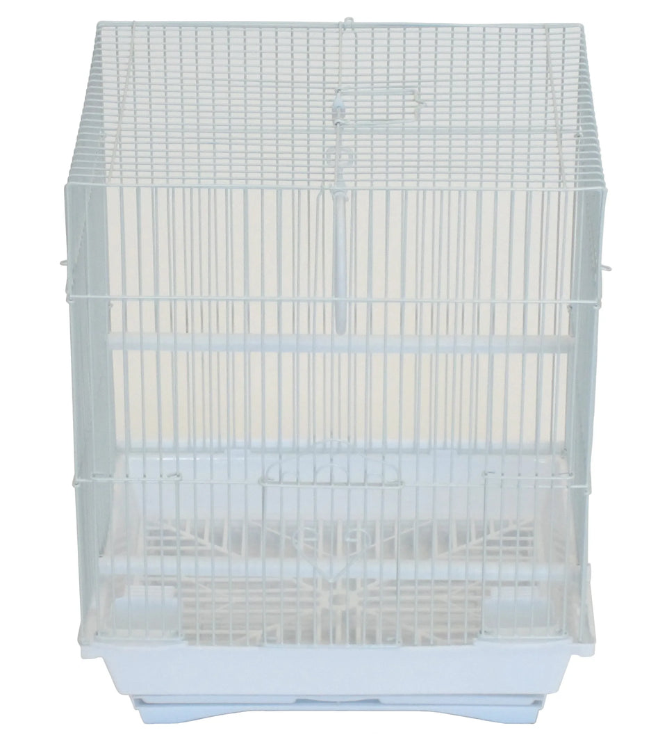 YML Flat Top Parakeet Cage, Blue/13.3" X 10.8" X 16.5", view 3