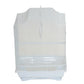 White birdcage with curved top and removable tray for easy cleaning, YML Cornerless Flat Top Cage