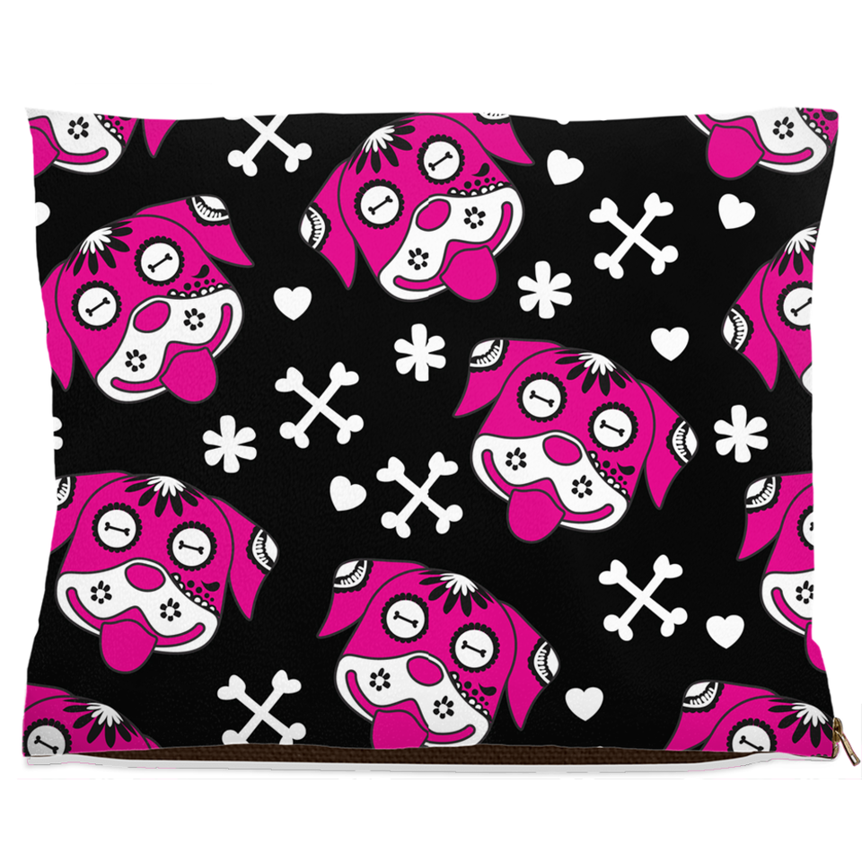 Day of the Dog Pink Dog Bed, Fleece/30x40 inch, view 4