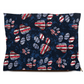 Patriotic Pup Dog Bed, Fleece/30x40 inch, view 4