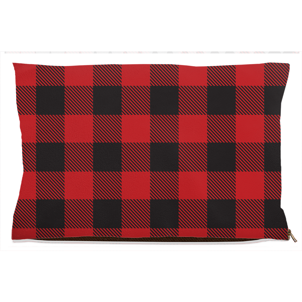 Buffalo Plaid Dog Bed, view 2