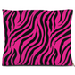 Zebra Pink Dog Bed, view 3