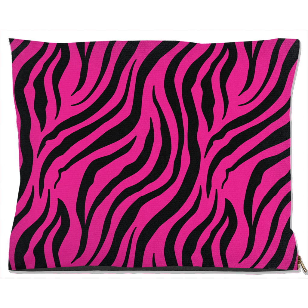 Zebra Pink Dog Bed, view 3