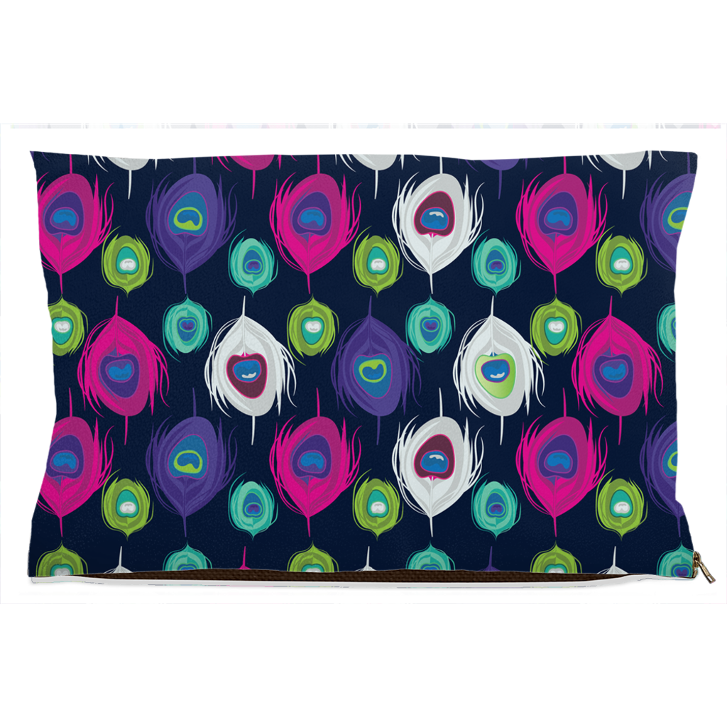 Peacock Splash Dog Bed, view 2