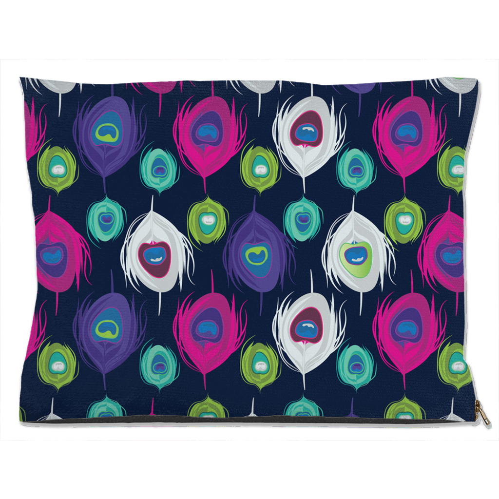 Peacock Splash Dog Bed, view 3