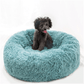 Luxuriously Cozy Round Plush Cat Mattress - Pets Perfect