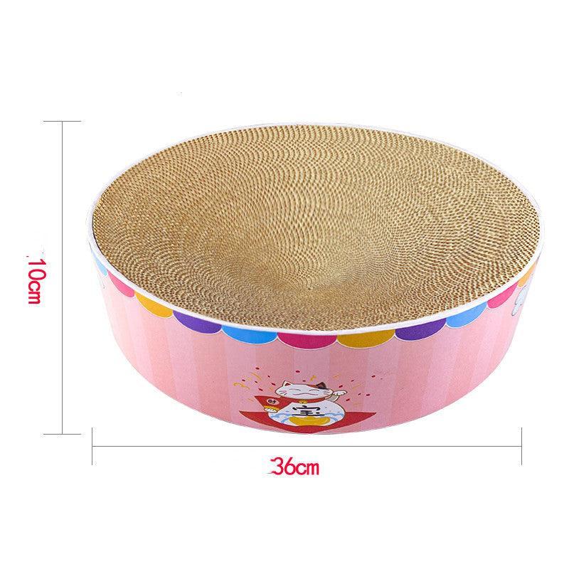 Kitty Claws Corrugated Cat Scratcher Toy - Pets Perfect