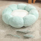 Floral Haven Pet Bed - Luxurious Flower - Shaped Blanket For Dogs And Cats - Pets Perfect