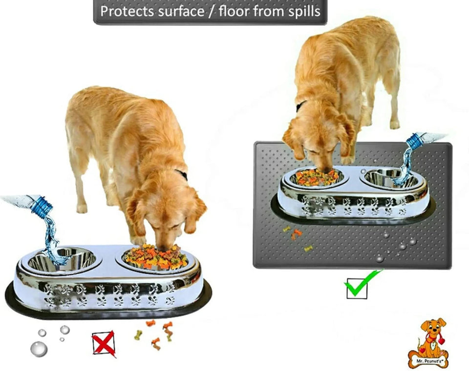 Silicone Pet Dog Food Mat by Mr. Peanut's, view 9