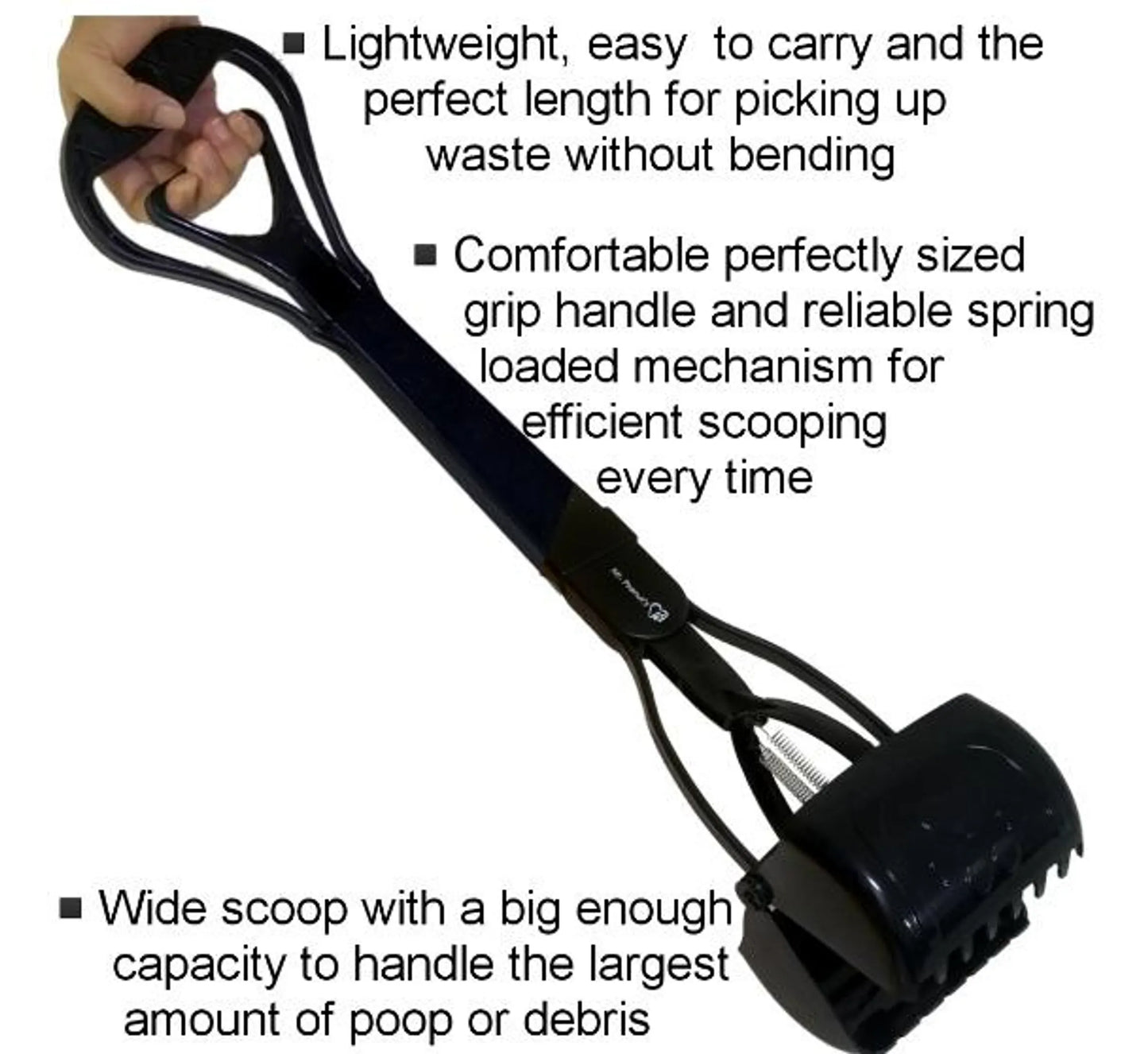 Mr. Peanut's Tall Profile Pooper Scooper - Pets Perfect