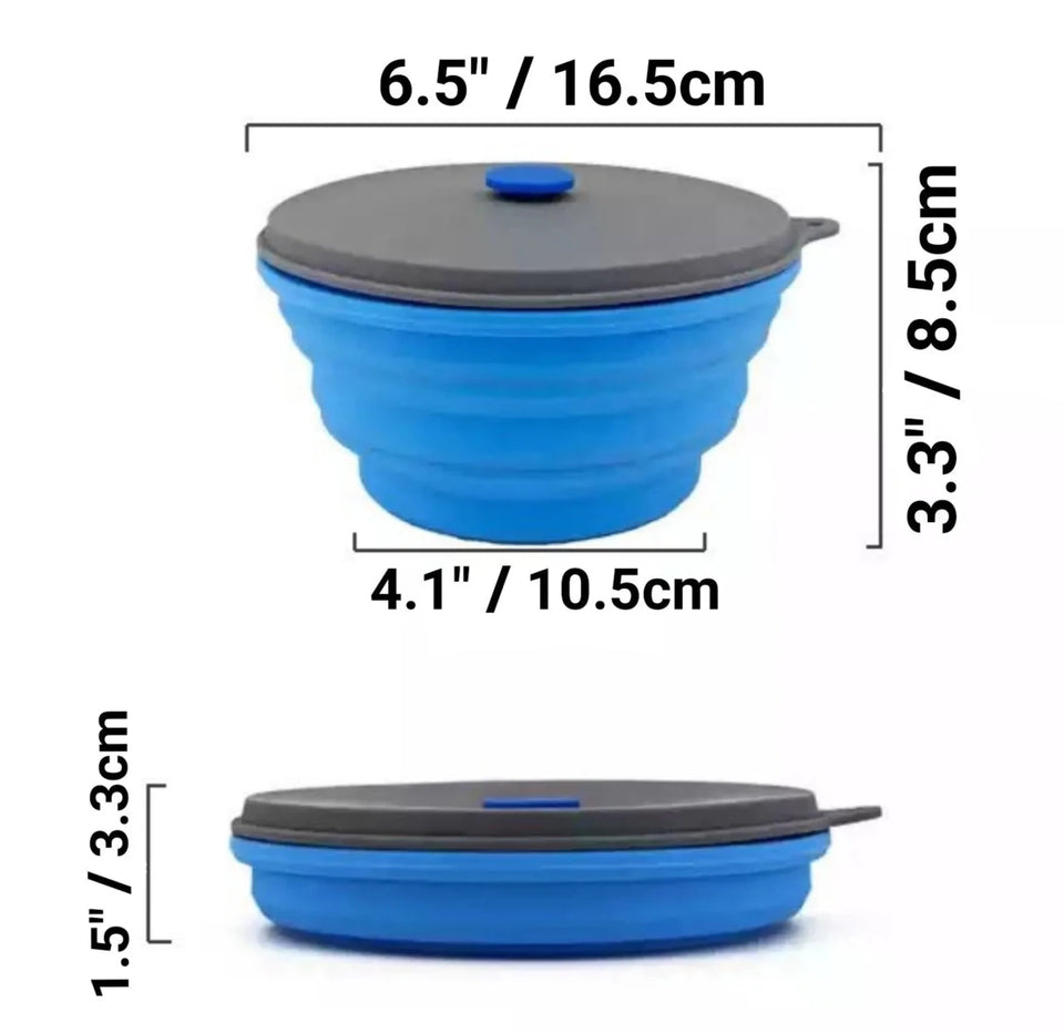 Mr. Peanut's Collapsible Silicone Dog Bowl, view 7