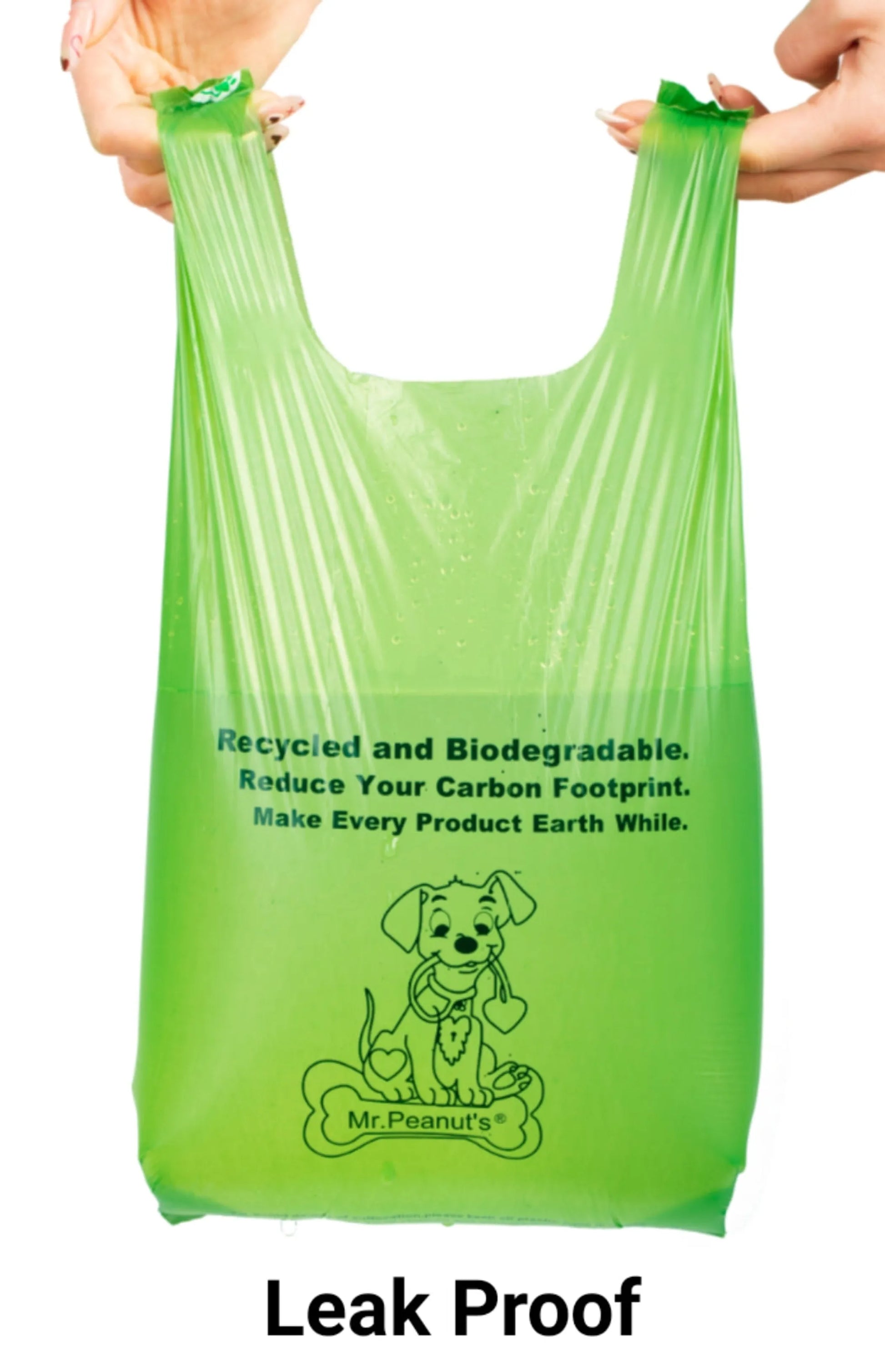 Mr. Peanut's XL Pooper Scooper and BioDegradable Recycled Plant Based Waste Bags - Pets Perfect