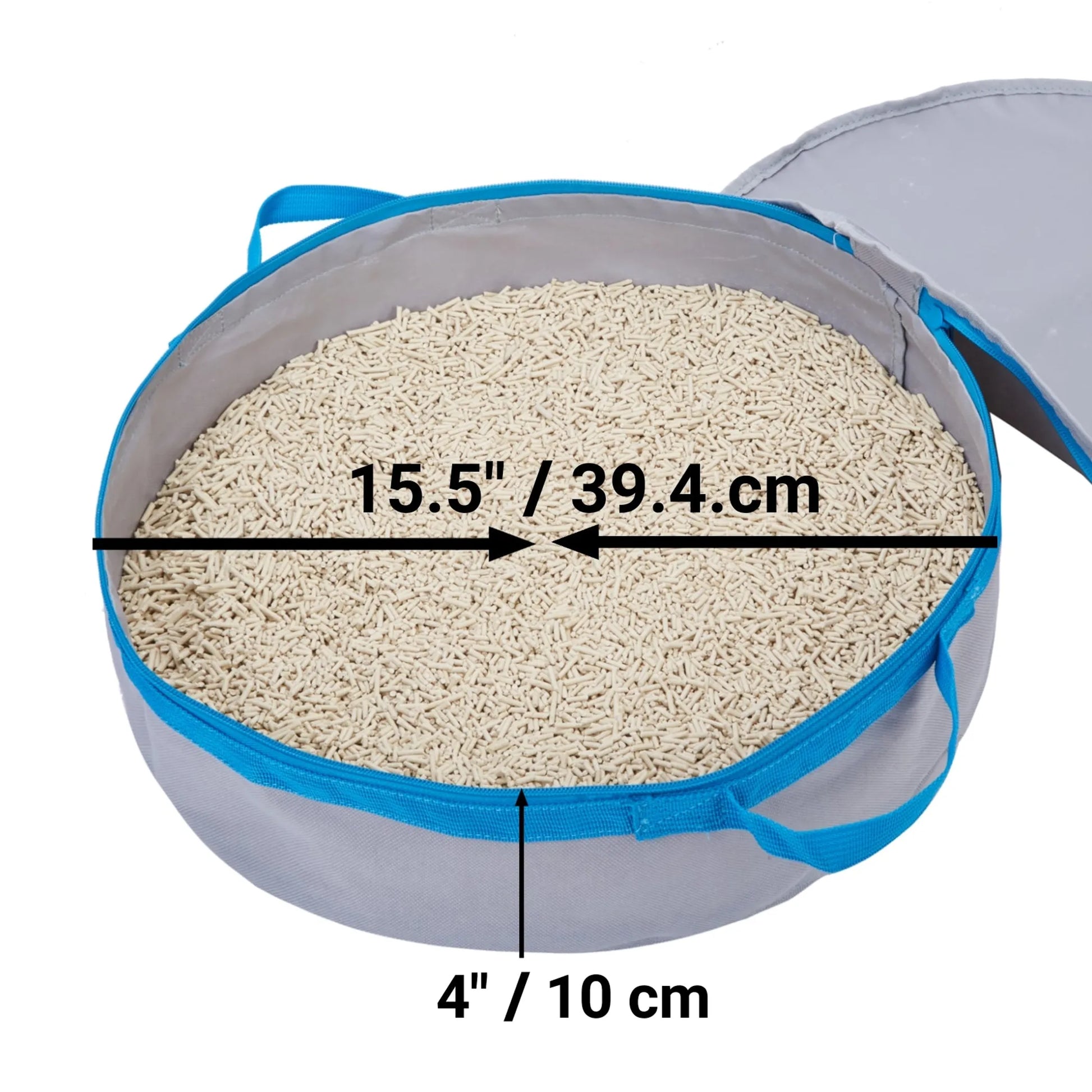 Mr. Peanut's PortaPotty Litter Box for Traveling Kitties - Pets Perfect