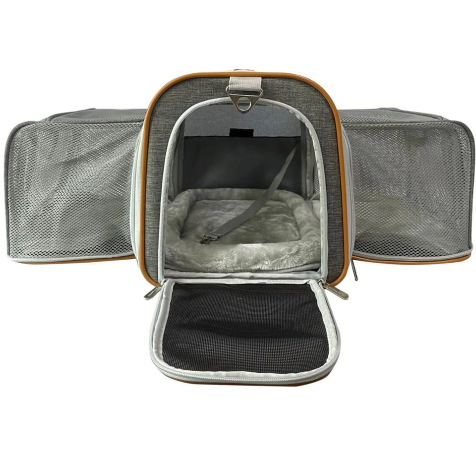Mr. Peanut's Platinum Series Double Expandable Pet Carrier, view 8