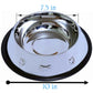 Etched Food Grade Stainless Steel Dog Bowls