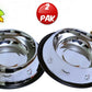 Etched Food Grade Stainless Steel Dog Bowls