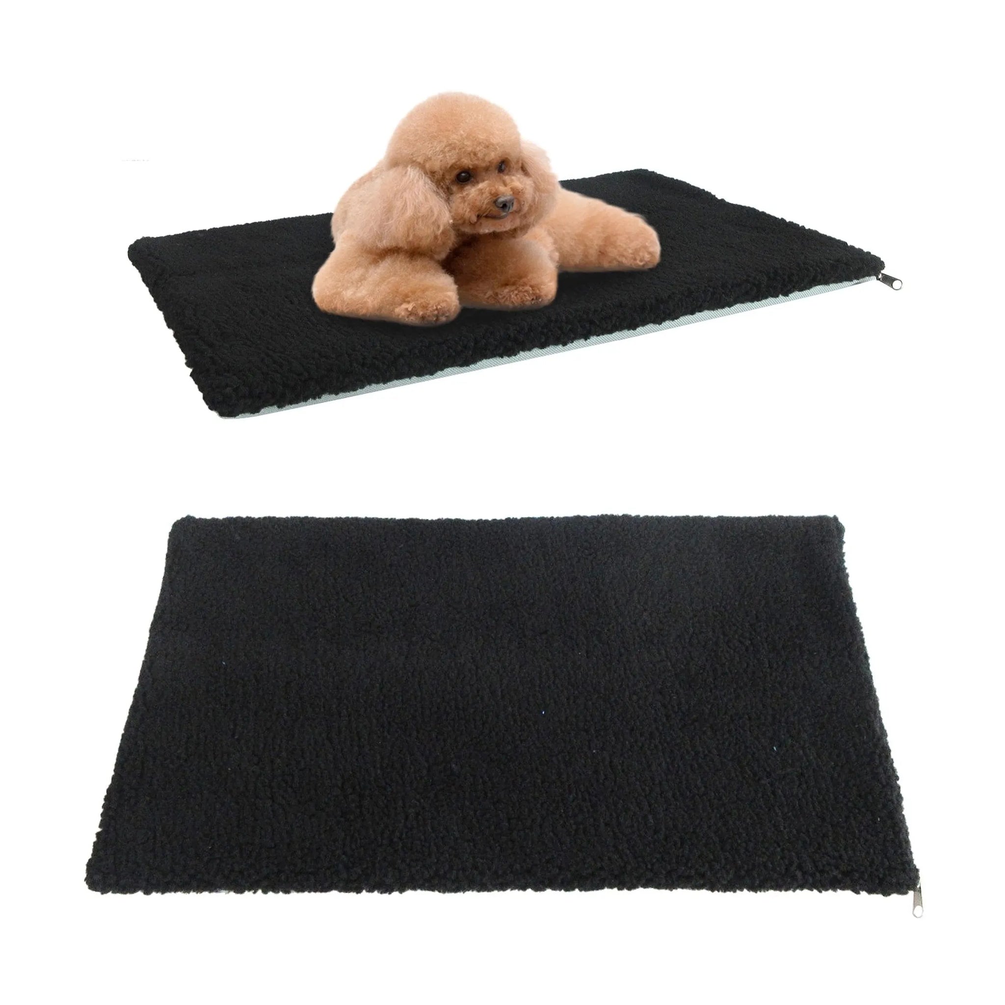 Portable Pet Crate Faux Fleece Pad