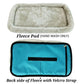 Gold Series Plush Replacement Faux Fleece Pad with Plywood Base