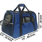 Mr. Peanut's Copper Series Airline Capable Pet Carrier, Tall Profile Soft Sided Luxury Travel Tote