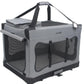 Mr. Peanut's Soft Sided Portable Pet Crate with Lightweight Aluminum Frame