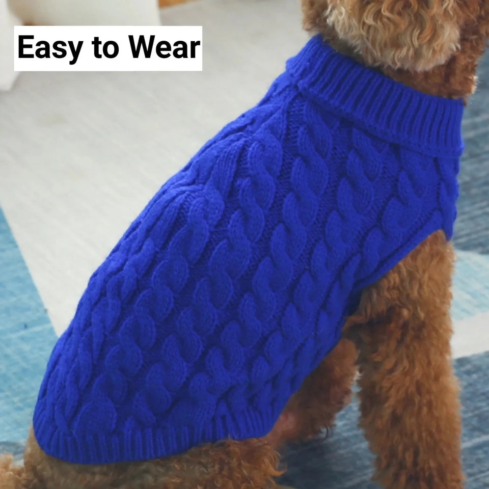 Mr. Peanut's Knitted Acrylic Dog Sweaters, view 18