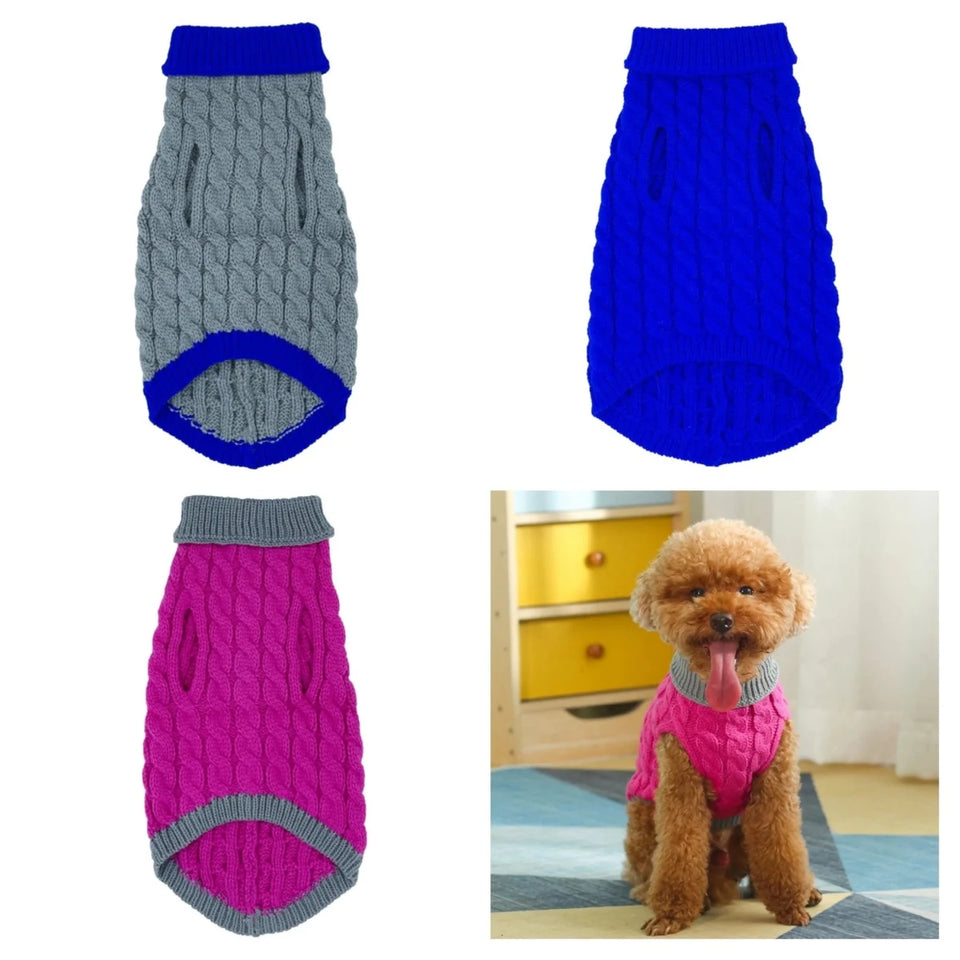 Mr. Peanut's Knitted Acrylic Dog Sweaters, view 21