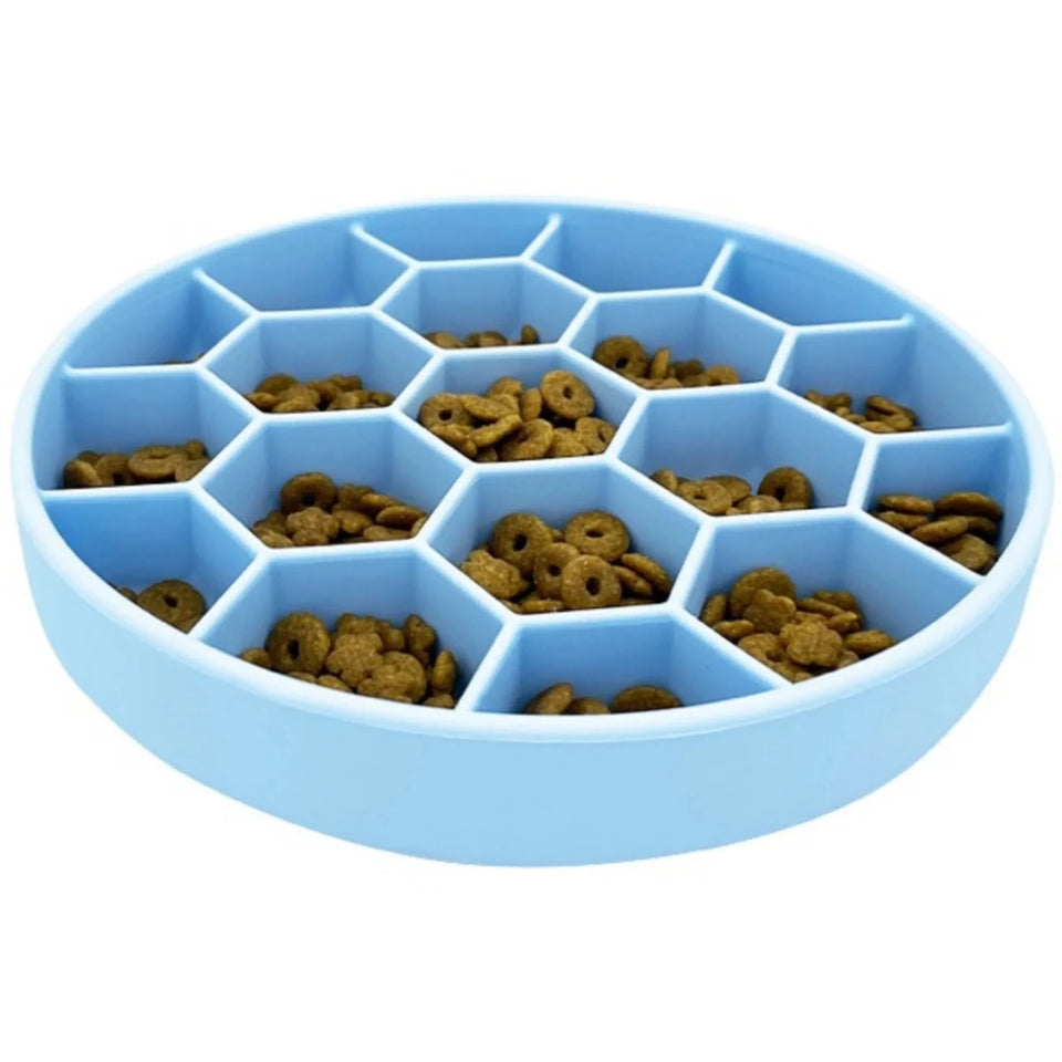 Mr. Peanut's Silicone Slow-Feeder Dog Bowl, view 6