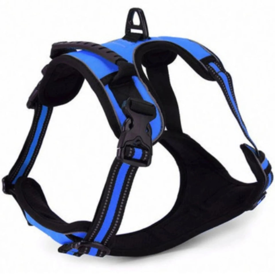 Mr. Peanut's PetTrek Reflective Pet Dog Harness With Matching Dog, Red/XSMALL, view 4