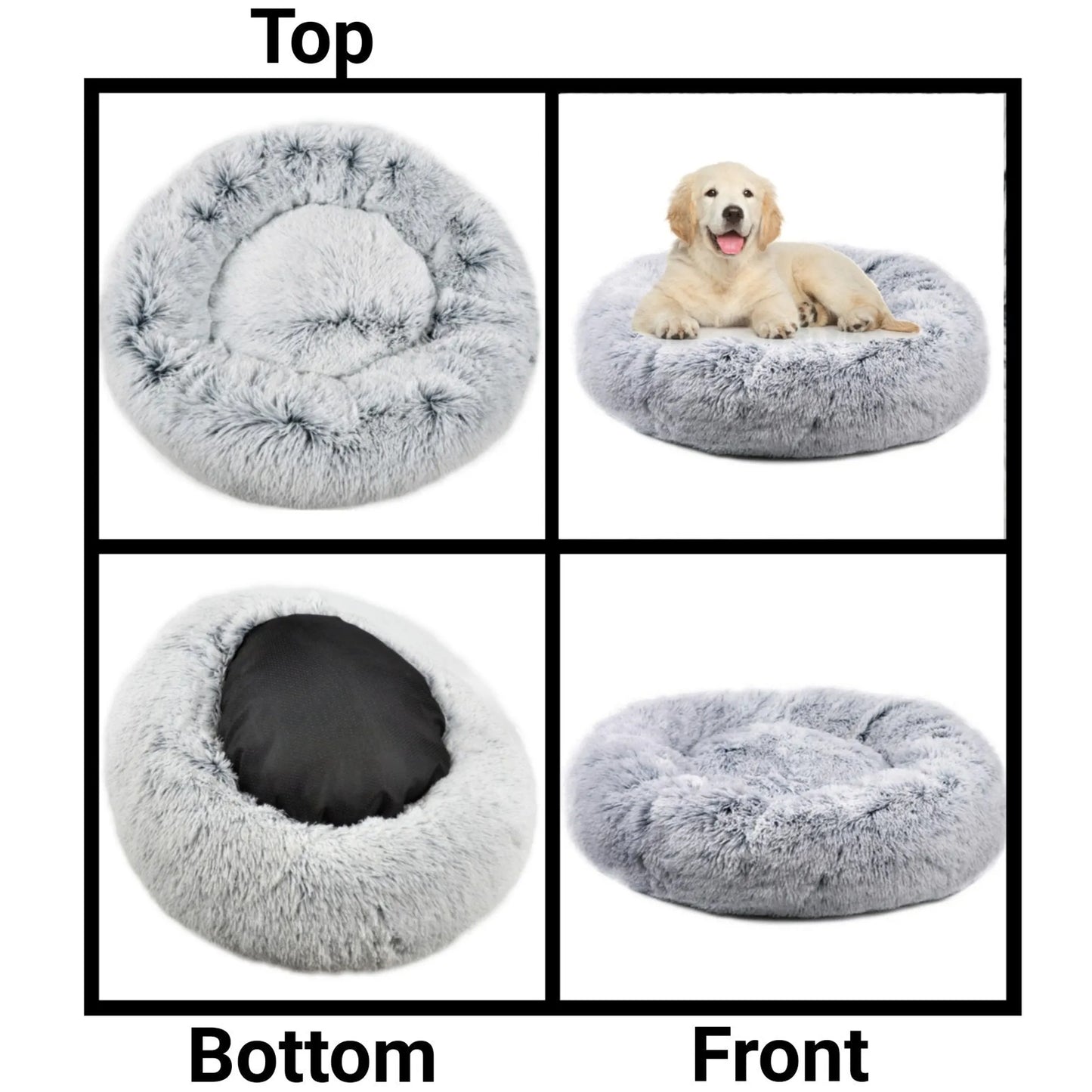 Mr. Peanut's OrthoPlush Pet Bed - Pets Perfect