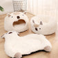 Luxury Alpaca Plush Pet Bed: The Ultimate Cozy Retreat For Cats And Dogs - Pets Perfect