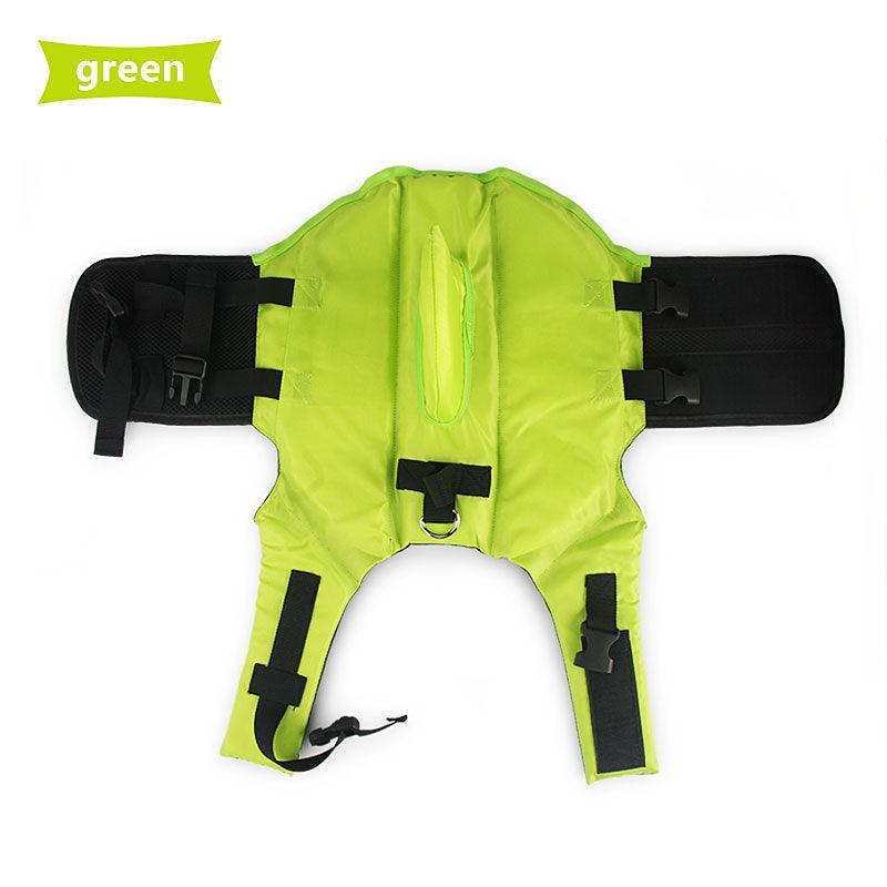 Shark Fin Dog Life Vest - Summer Safety Flotation Jacket for Dogs - Pets Perfect