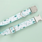 Tropical Leaf Bow Tie Dog Collar and Leash Set - Stylish Cotton Collar with Quick - Release Buckle - Pets Perfect