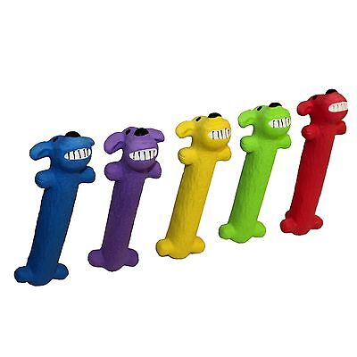 Multipet Loofa Latex Dog Toy Assorted, 6 in, view 4